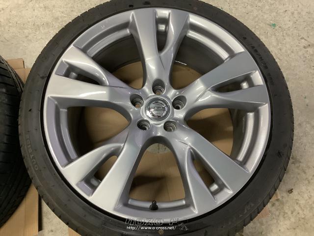 ホイール・タイヤ 20インチ中古日産フーガY51 純正アルミ4本Set中古バリ溝タイヤ J41