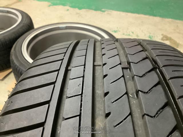 ホイール・タイヤ 20インチ中古日産フーガY51 純正アルミ4本Set中古バリ溝タイヤ J41