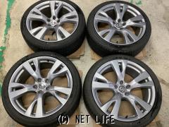 ホイール・タイヤ 20インチ中古日産フーガY51 純正アルミ4本Set中古バリ溝タイヤ J41