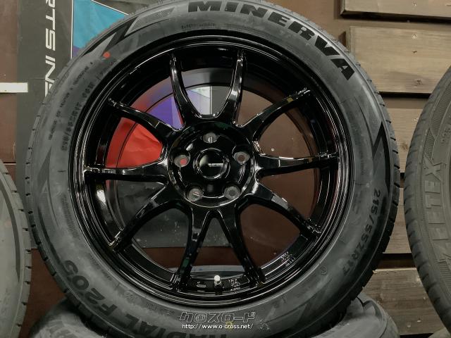 ホイール・タイヤ・17インチ新品特価GスピードG06 4本Set新品タイヤ 