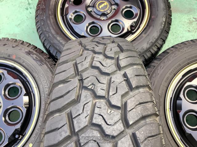 ホイール・タイヤ・14インチ【美品】PPX MIL:8 4本SetK65・ご成約 