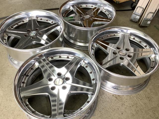 ホイール 19インチWORKユーロラインSL深リム4本setJ62