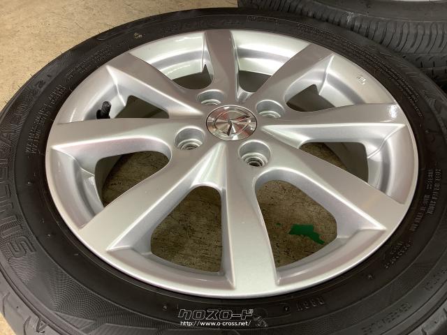 車のパーツ タイヤ、ホイール GRASS ZX 中古ホイール 4本 6.5J 16インチ PCD114.3 5穴 +38 ハブ73