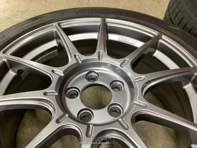 ホイール・タイヤ・17インチ美品SSR GT X01ダークシルバー4本Setバリ溝
