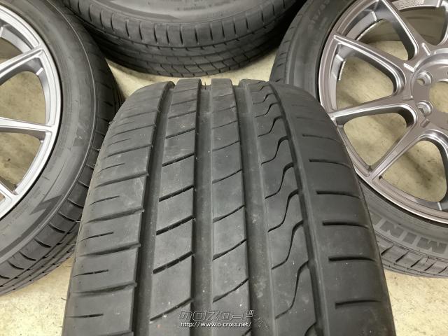 ホイール・タイヤ・17インチ美品SSR GT X01ダークシルバー4本Setバリ溝