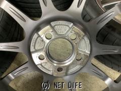 ホイール・タイヤ・17インチ美品SSR GT X01ダークシルバー4本Setバリ溝