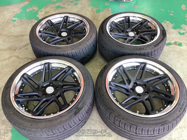 ホイール・タイヤ 19インチWORKジーストZE3 4本se4tバリ溝タイヤJ68