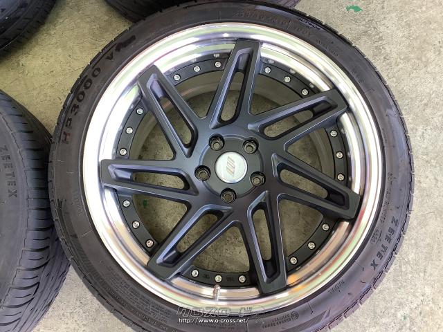 ホイール・タイヤ 19インチWORKジーストZE3 4本se4tバリ溝タイヤJ68