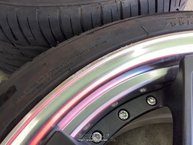 ホイール・タイヤ 19インチWORKジーストZE3 4本se4tバリ溝タイヤJ68