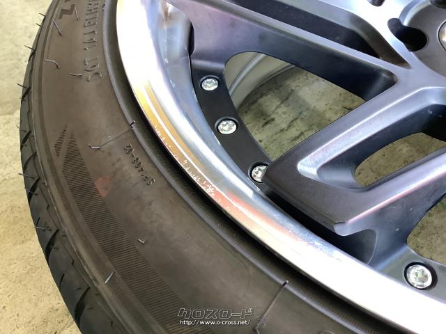 ホイール・タイヤ 19インチWORKジーストZE3 4本se4tバリ溝タイヤJ68