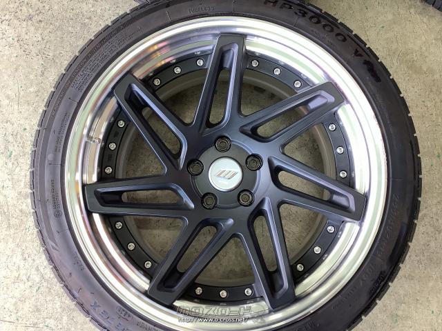 ホイール・タイヤ 19インチWORKジーストZE3 4本se4tバリ溝タイヤJ68