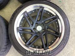 ホイール・タイヤ 19インチWORKジーストZE3 4本se4tバリ溝タイヤJ68