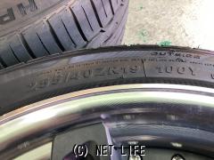 ホイール・タイヤ 19インチWORKジーストZE3 4本se4tバリ溝タイヤJ68