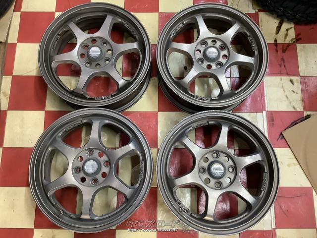 ホイール・15インチ中古5ZIGEN(ブロンズ)4本セットK61・ご成約 