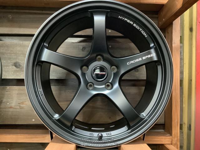 ホイール・タイヤ・18インチ新品クロススピードCR5(GB) 4本Set新品 
