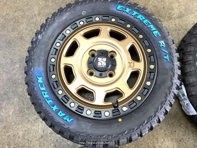 ホイール・タイヤ・14インチ未使用MLJエクストリームJ XJ07 4本Set K62