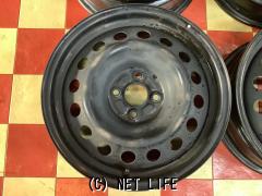 16インチ スチールホイールとホイールカバーセット　トヨタライズ新品 ホイール・16インチトヨタライズ純正スチールホイール4本set