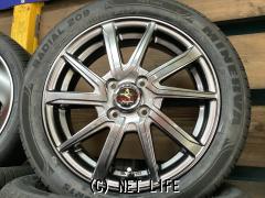 ホイール・タイヤ・15インチ新品WORKセプティモG01P 4本Set新品タイヤ