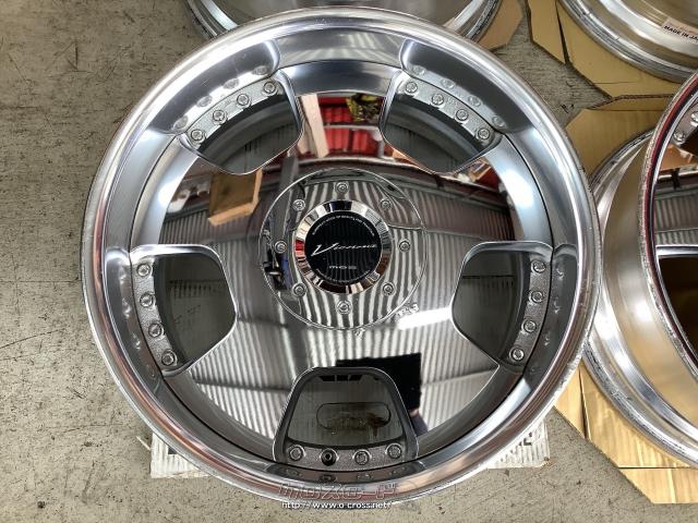 ホイール 18インチ中古SSR ビエナDISH2メッキ4本set J79