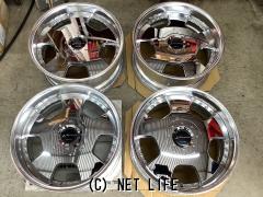 ホイール 18インチ中古SSR　ビエナDISH2メッキ4本set　J79
