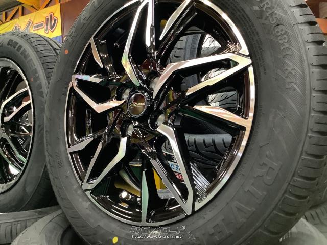 ホイール・タイヤ・15インチ新品クロノスCH-112 4本Set新品タイヤ・ご