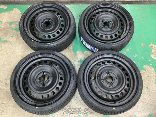 ホイール・タイヤ・15インチ中古ホンダフィット純正スチール 4本Set 