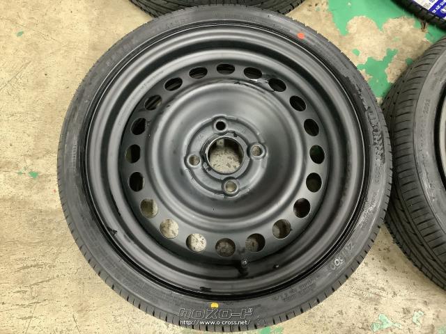 ホイール・タイヤ・15インチ中古ホンダフィット純正スチール 4本Set 