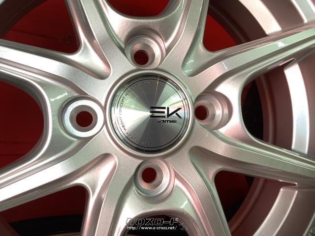 ホイール・タイヤ・14インチ新品軽量ザインEK(シルバー)4本Set