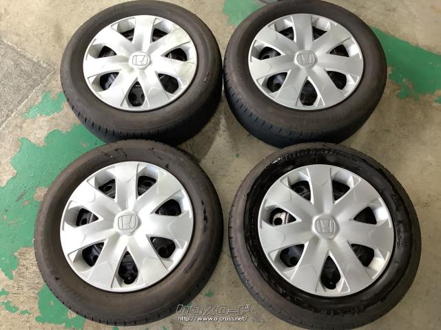 ホイール・タイヤ 15インチ中古ホンダフィットシャトル 4本set中古タイヤ J43