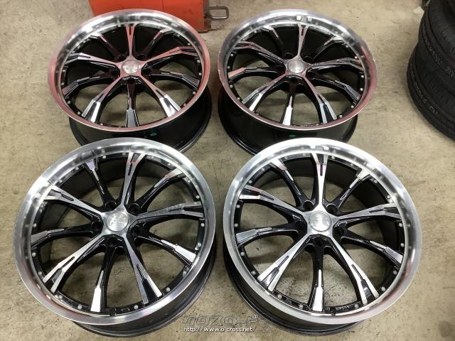 ホイール・20インチ中古クリフクライム ルイスTC-02 4本set J75・ご 