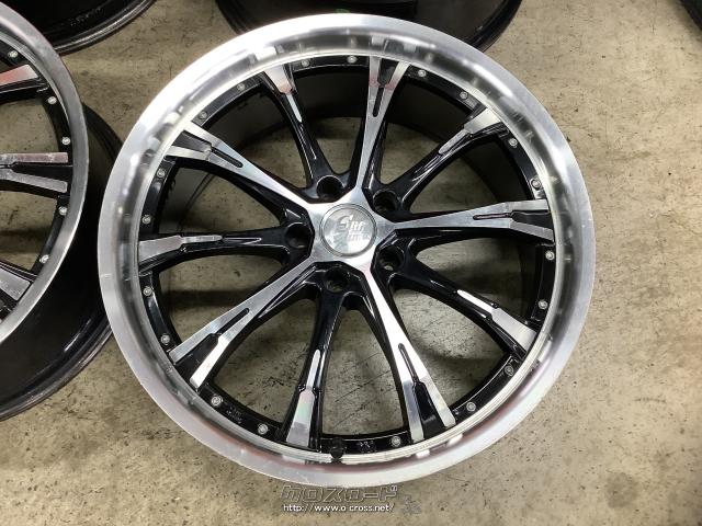 ホイール・20インチ中古クリフクライム ルイスTC-02 4本set J75・ご