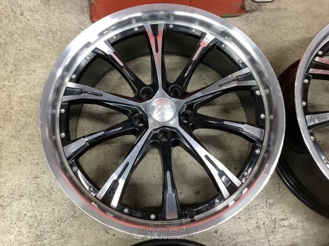 ホイール・20インチ中古クリフクライム ルイスTC-02 4本set J75・ご
