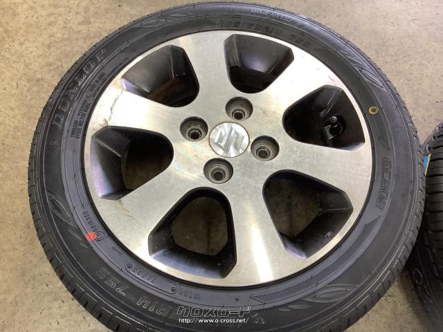 ホイール・タイヤ・14インチ中古スズキワゴンR純正4本Set新品タイヤK35