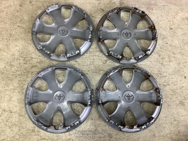 ホイール・WC26 13インチ中古トヨタパッソ純正ホイールキャップ 4枚SET