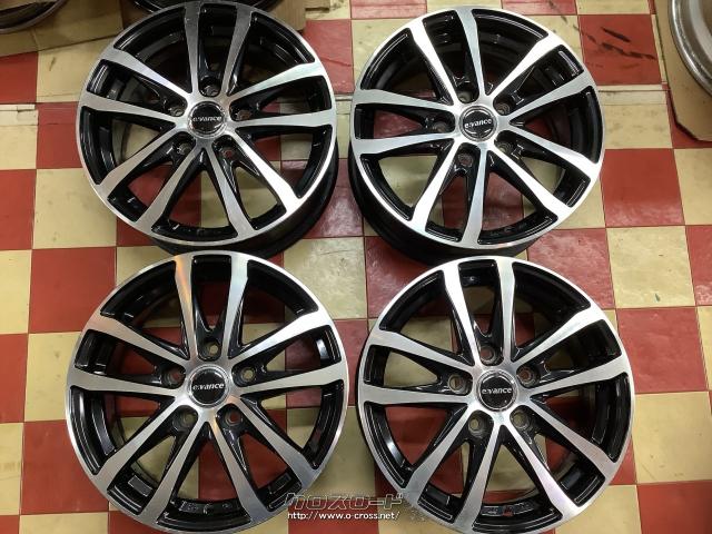 ホイール・15インチ中古エヴァンスHA-1 4本Set J75・ご成約・ホイール 