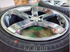 ホイール・タイヤ・19インチ中古ラグジーヘインズ4本Set新品タイヤJ64