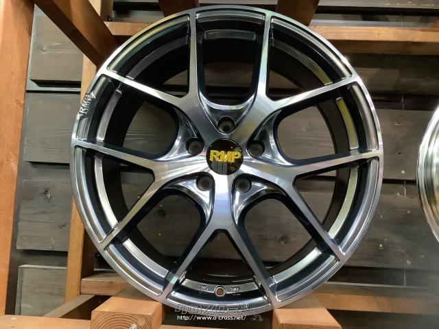 【美品】MID RMP 025F 245/45/18レグノタイヤ付き4本セット 軽量 程度良好品】RMP 025F 18in 8J +36 9J +45 PCD120 ブリヂストン