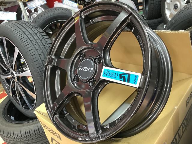 ホイール・タイヤ・15インチ新品RAYSグラムライツ57C6 specM 4本set 