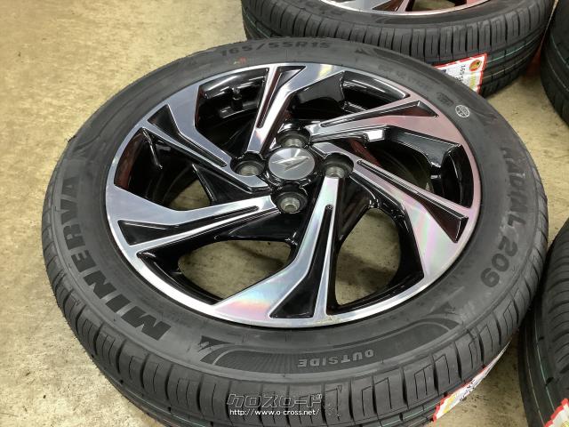 ホイール・タイヤ・15インチタントカスタムRS純正アルミ4本set新品