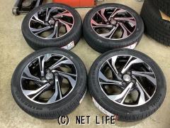【めぐ商品】現行タントカスタムRS 15インチ　タイヤ・ホイールセット ホイール・タイヤ・15インチタントカスタムRS純正アルミ4本set新品