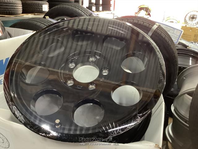 ホイール・16インチ新品特価Weds JIMLINE type2(ブラック)4本set・8.28