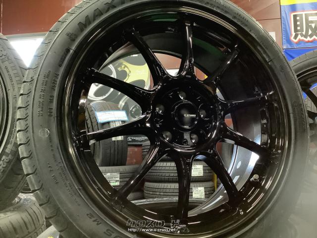 ホイール・タイヤ 17インチ新品Gスピード P- 07 4本set新品タイヤ