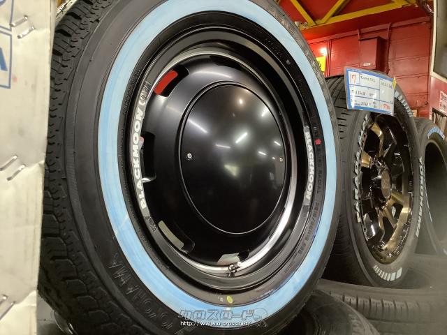 ホイール・タイヤ・16インチ新品ガルシアシスコ ブラックムーンED 4本