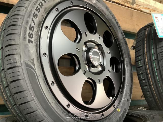 ホイール・タイヤ・15インチ新品MID マッドエージェント(BK)4本set新品
