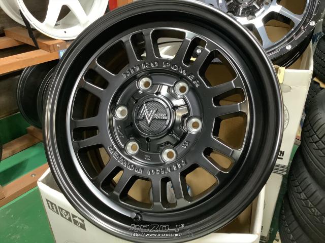 ホイール・タイヤ・15インチ新品特価MID ナイトロパワーM16(SBK)4本Set