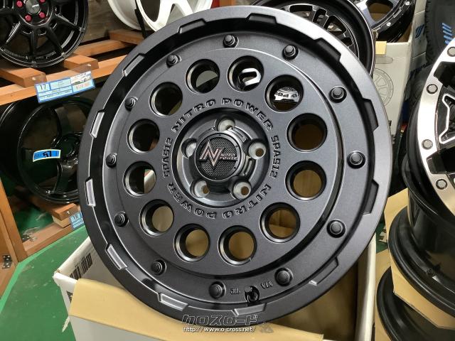 ホイール 16インチ新品特価MIDナイトロパワーM12(バレルBK)ホイールのみ4本set