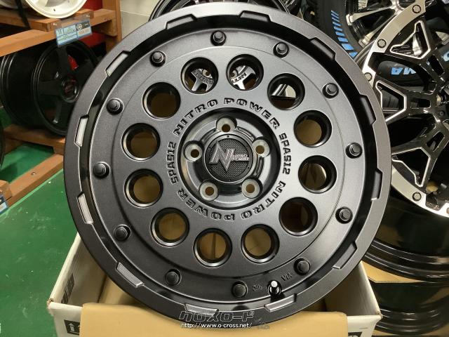 ホイール 16インチ新品特価MIDナイトロパワーM12(バレルBK)ホイールのみ4本set