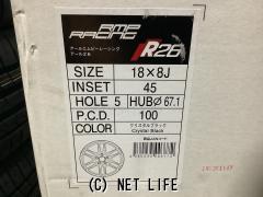 ホイール 18インチMID RMPレーシングR26(CBK)4本set