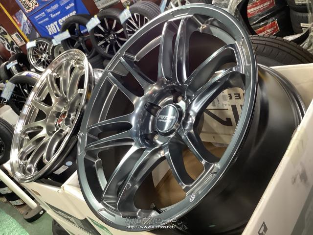 ホイール・18インチ新品MID RMPレーシングR26(チタンS)4本set・ご成約