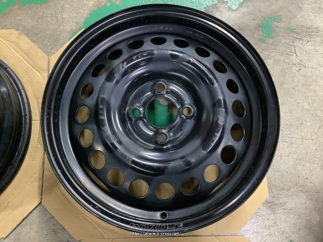ホイール・16インチ美品日産E13 ノート純正スチール4本SET J42・ご成約 